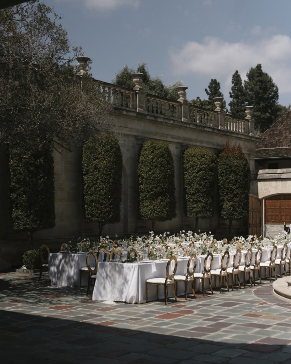 A Romantic Italian-Inspired Wedding at Beverly Hills' Iconic Greystone Mansion