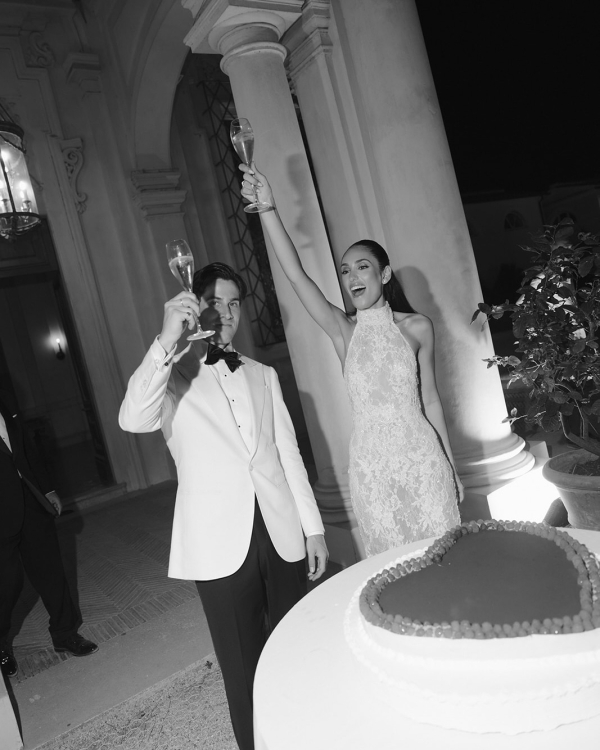 A Dream Wedding in a Baroque Italian Garden Villa