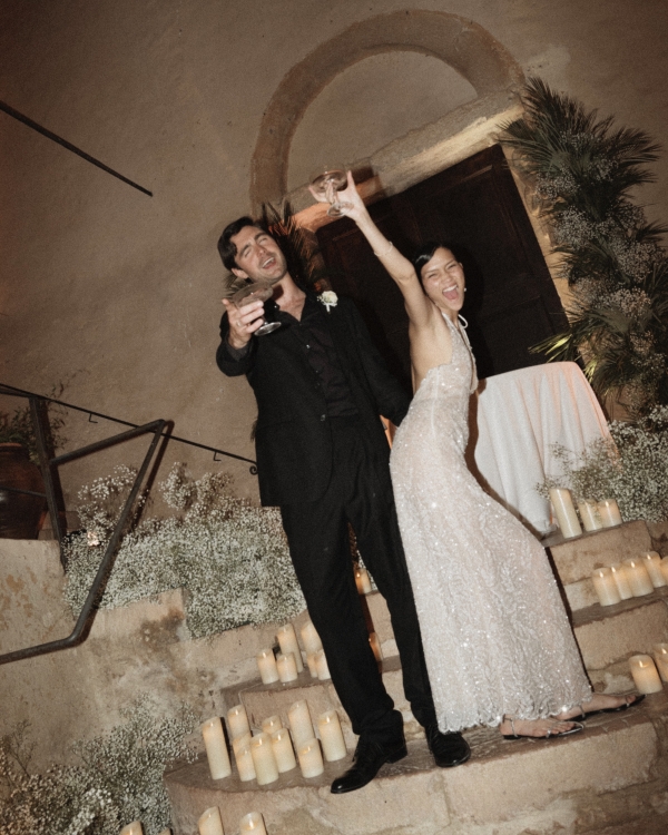 A Romantic Celebration Amidst the Rolling Hills of Umbria