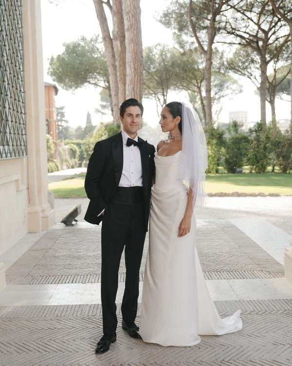 A Dream Wedding in a Baroque Italian Garden Villa