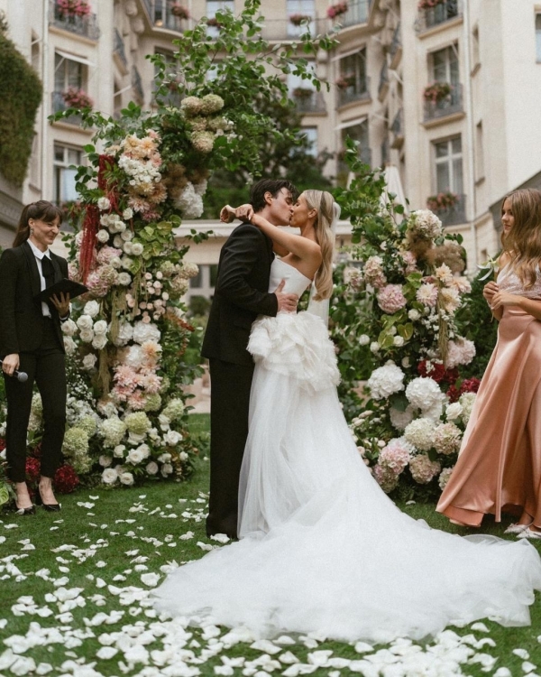 The 22 Most Stunning Weddings of 2024 | Charlie Puth and Brooke Sansone, Millie Bobby Brown and Jake Bongiovi, and more
