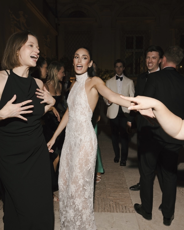 A Dream Wedding in a Baroque Italian Garden Villa