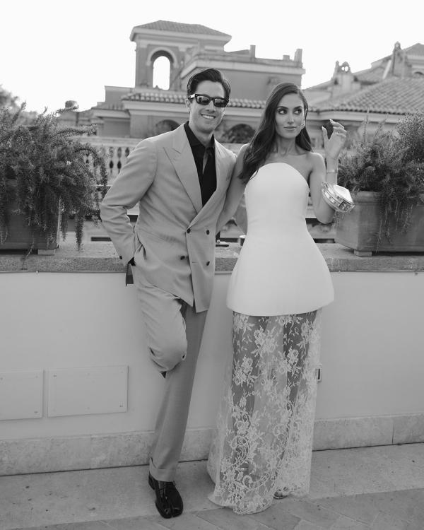 A Dream Wedding in a Baroque Italian Garden Villa