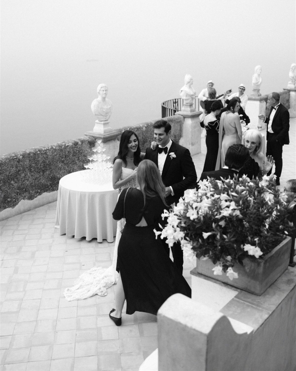 An Enchanting Amalfi Coast Villa Wedding Among the Clouds