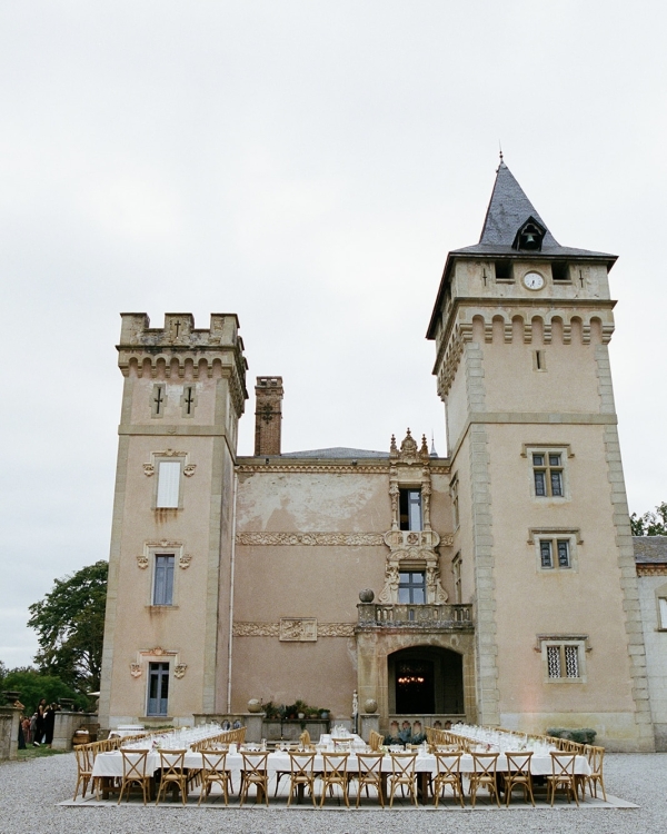 Influencer Ella McFadin’s French Château Wedding Was an Editorial Take on Countryside Elegance