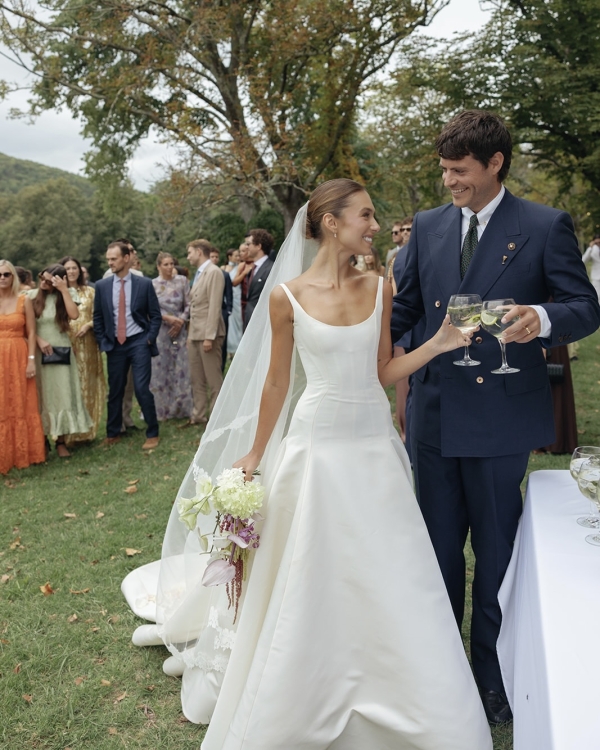 Influencer Ella McFadin’s French Château Wedding Was an Editorial Take on Countryside Elegance