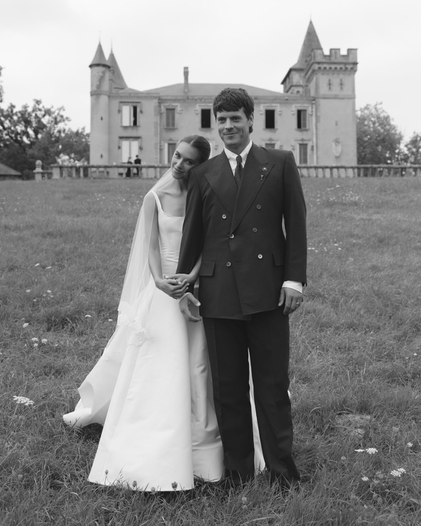 Influencer Ella McFadin’s French Château Wedding Was an Editorial Take on Countryside Elegance