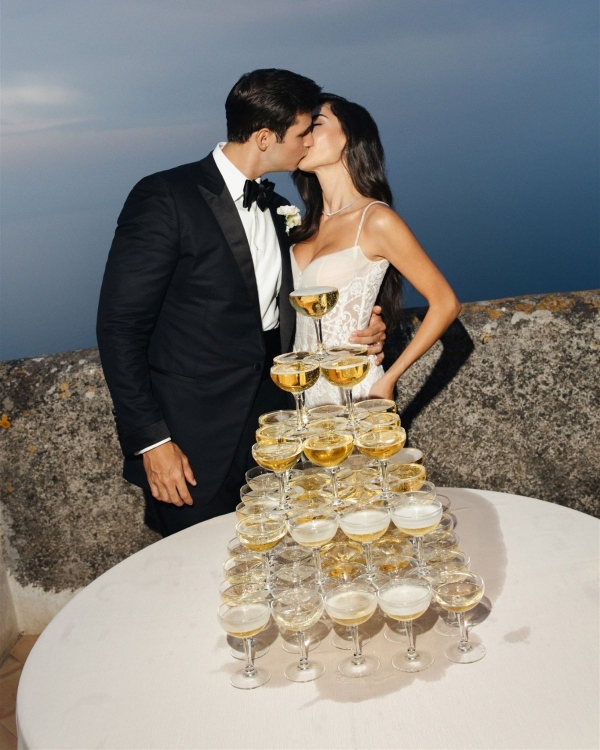 An Enchanting Amalfi Coast Villa Wedding Among the Clouds