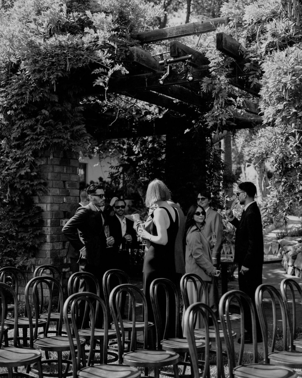 An Intimate Santa Barbara Wedding Framed by Lush Gardens & Light