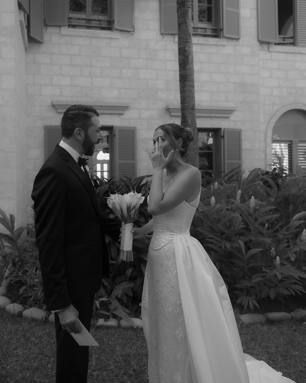 A Chic Tropical Wedding on the Shores of St. Lucia