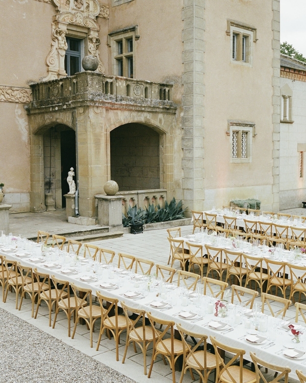 Influencer Ella McFadin’s French Château Wedding Was an Editorial Take on Countryside Elegance
