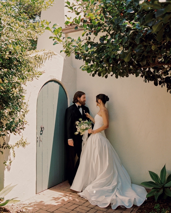 An Intimate Santa Barbara Wedding Framed by Lush Gardens & Light