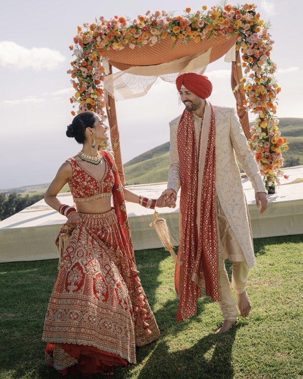 A Dual-Ceremony Wedding Weekend Where Indian Tradition Meets the Spirit of Hawaii