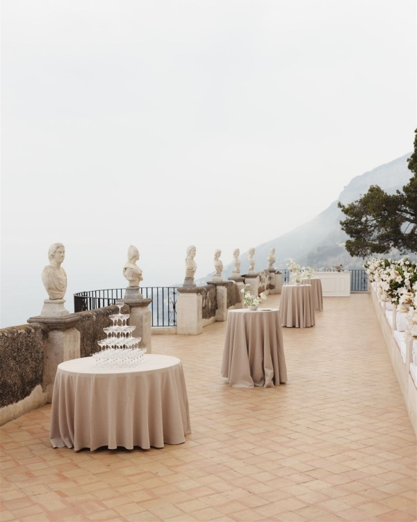 An Enchanting Amalfi Coast Villa Wedding Among the Clouds