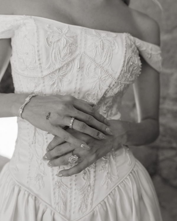 An Elevated Elopement in Tuscany with Vintage Bridal