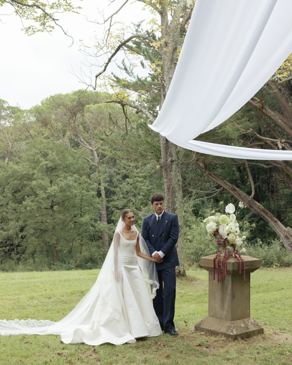 Influencer Ella McFadin’s French Château Wedding Was an Editorial Take on Countryside Elegance