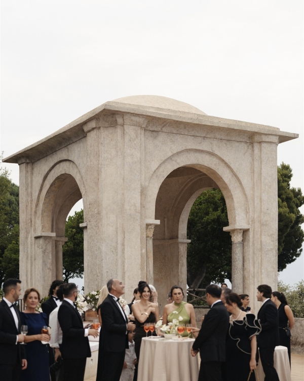 An Enchanting Amalfi Coast Villa Wedding Among the Clouds