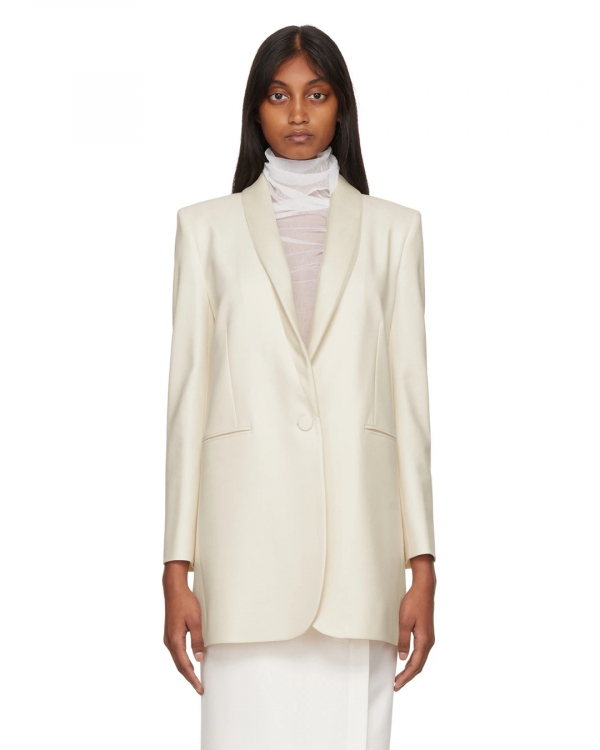 Blazer for Wedding Dress | White Blazer Over Wedding Dress | For Women