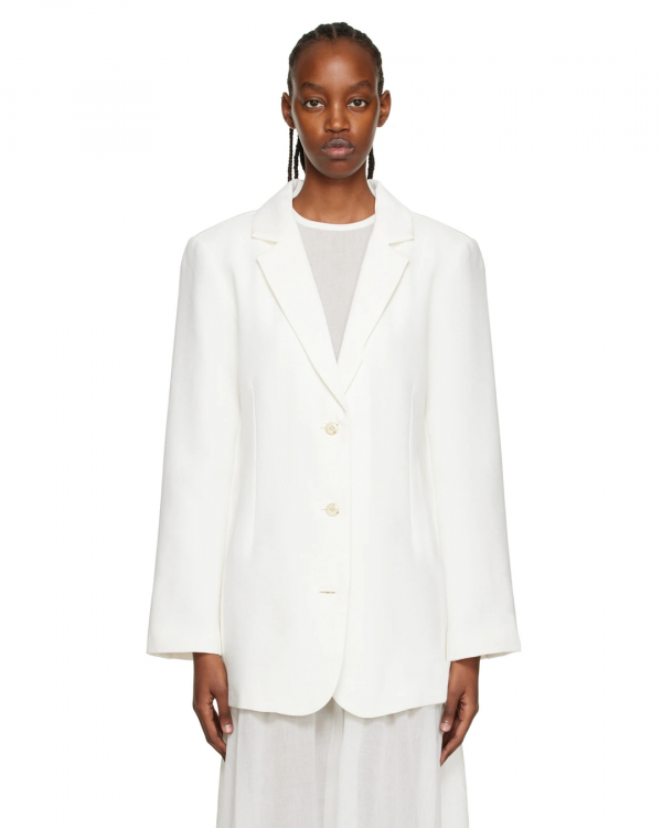 Blazer for Wedding Dress | White Blazer Over Wedding Dress | For Women