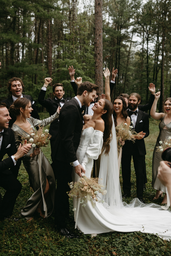 Real Wedding in Catalyst by Nature Link in Nisswa, MN | Wedding Venue Photos
