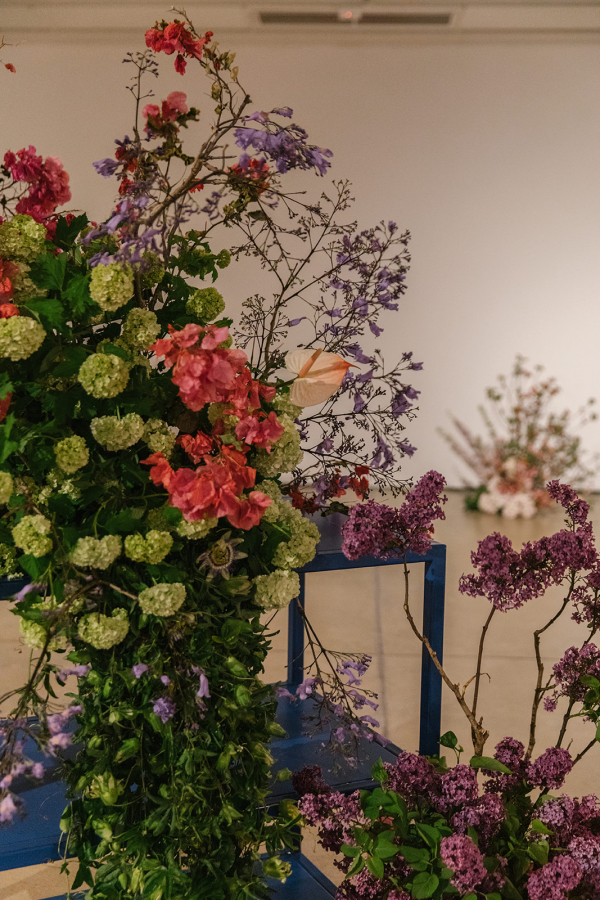 Real Wedding in a Private Art Gallery