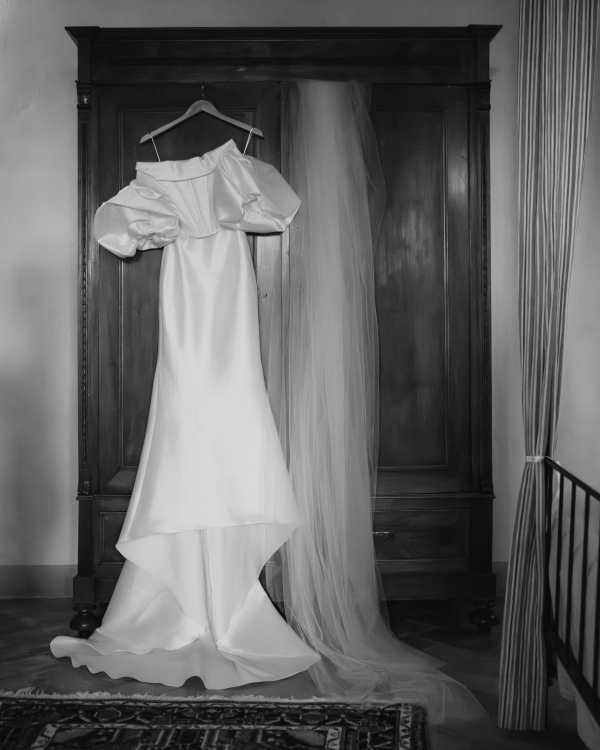 Elegant Destination Wedding in Borgo Casabianca | Mariana & Tom Outdoor Wedding Ceremony in Tuscany