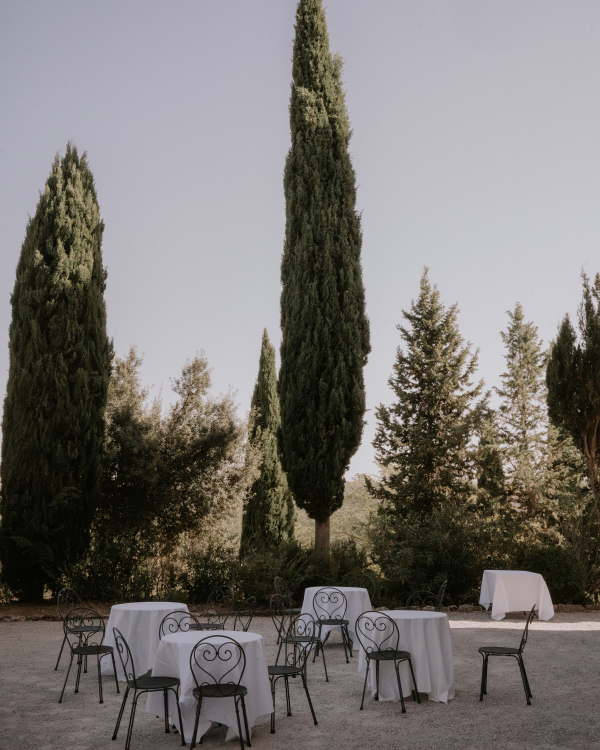 Elegant Destination Wedding in Borgo Casabianca | Mariana & Tom Outdoor Wedding Ceremony in Tuscany