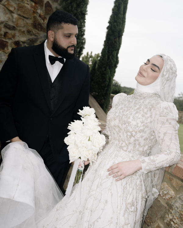 Beautiful Muslim Wedding | Mae & Mostafa Mediterranean Style Wedding