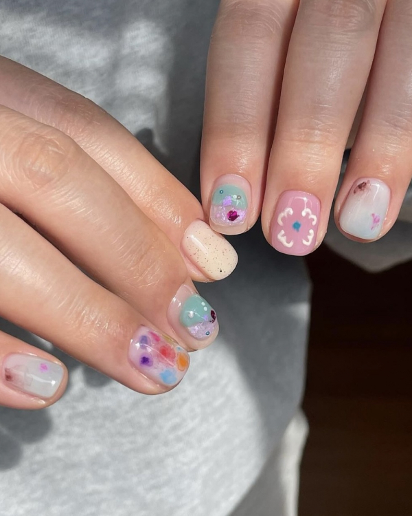 Trendy Spring Nails Ideas 2024 | Cute Springtime Fingernail Colors | Unique Gel Manicure Art Designs