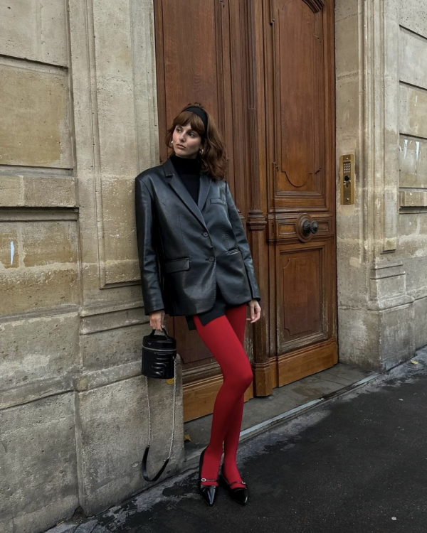 Best Fashion Tights to Wear This Spring | Tights Trend 2024