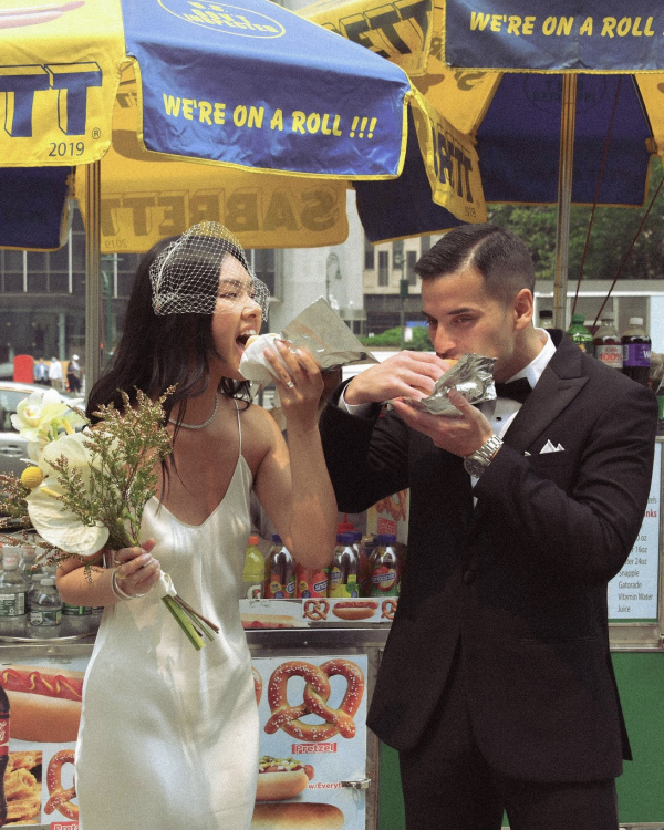 Real Wedding: Mimi & Kelvin | A Non-traditional Intimate Wedding in Manhattan