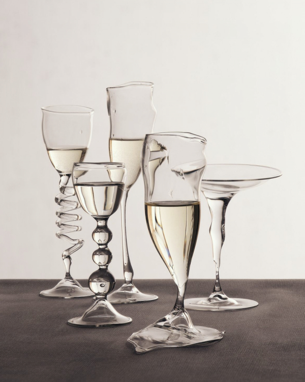 Unique Wedding Glassware Ideas | Artisanal Wine and Cocktail Glasses | Tablescape Styling Ideas