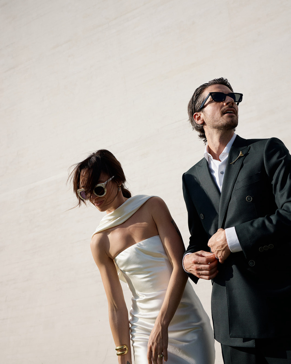 A Surreal Wedding Weekend at a Stunning Architectural Marvel