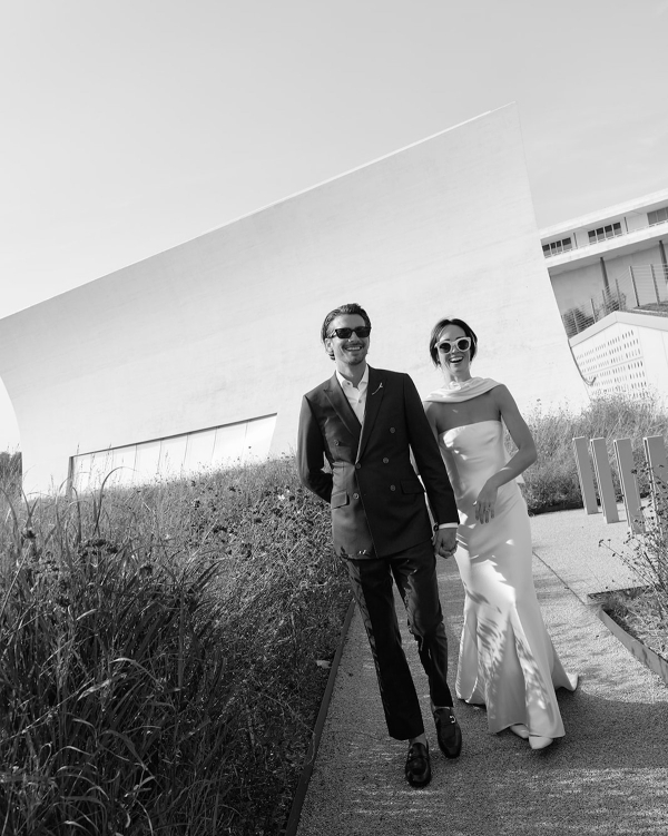 A Surreal Wedding Weekend at a Stunning Architectural Marvel