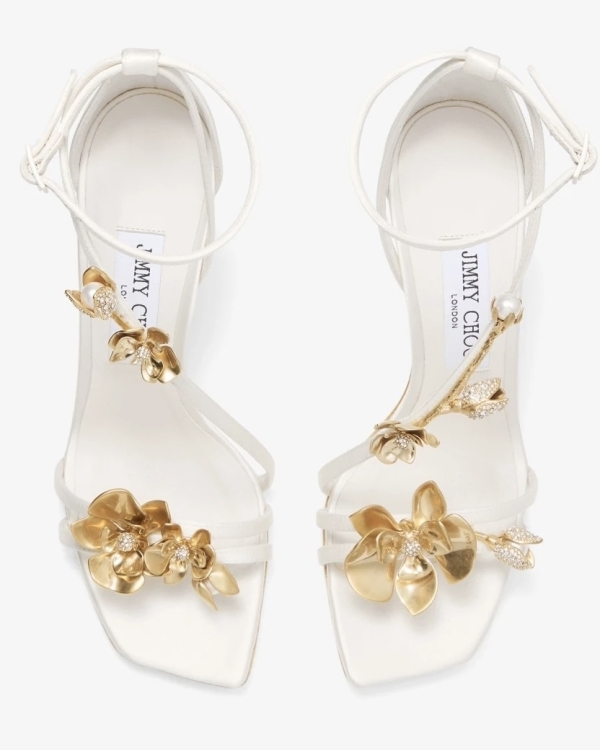 30 Chic Bridal Sandal Heels