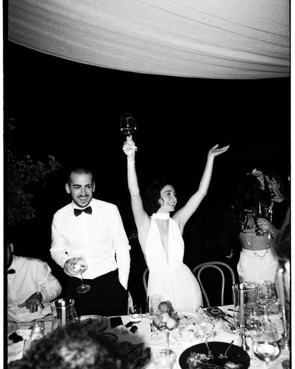 A Sun-Kissed Celebration in Greece Captured on Film