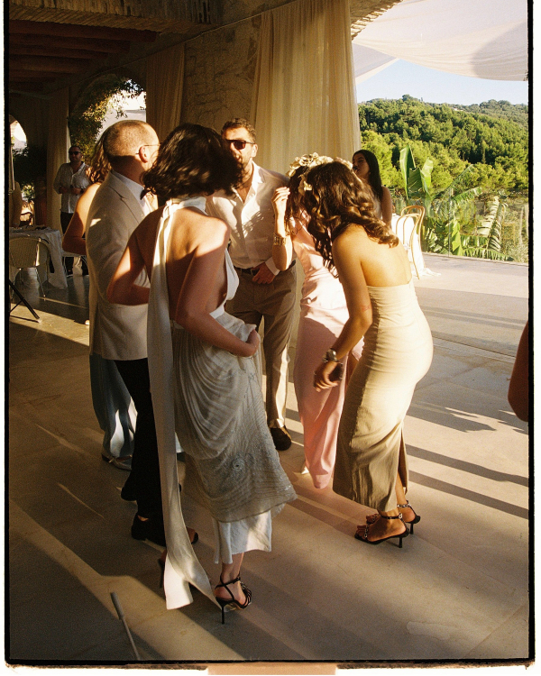 A Sun-Kissed Celebration in Greece Captured on Film
