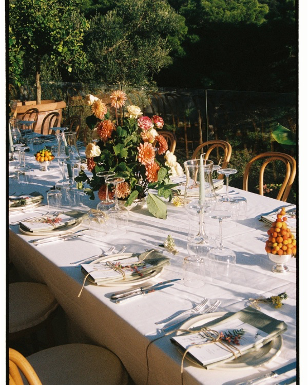 A Sun-Kissed Celebration in Greece Captured on Film