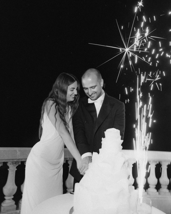 A Fashion Designer's Opulent Wedding in an Enchanting Parisian Château