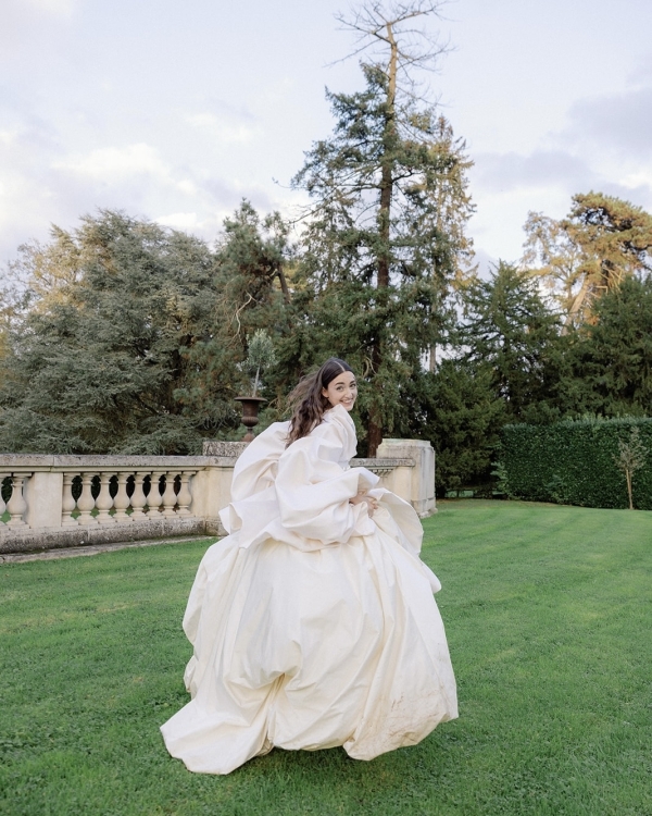 A Fashion Designer's Opulent Wedding in an Enchanting Parisian Château