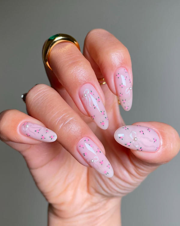 35 Unique Nail Art Designs to Elevate Your Wedding Look