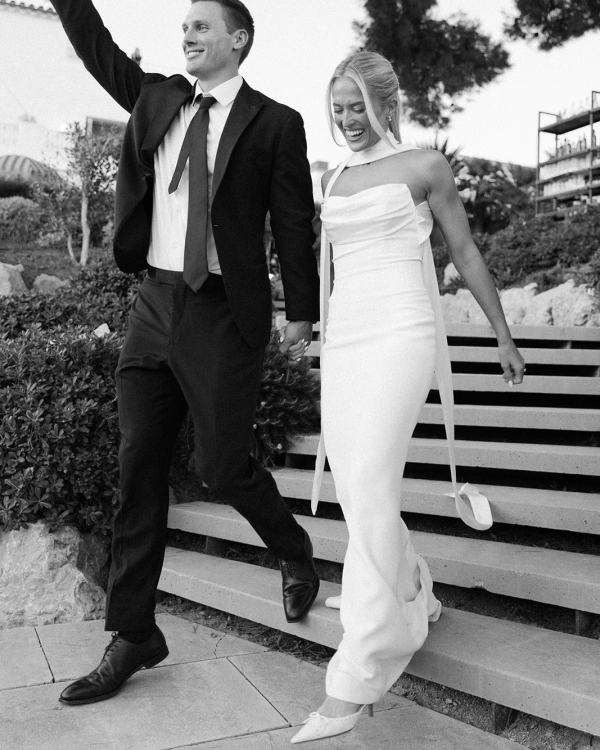 A Chic & Colorful Multi-Day Seaside Celebration in Spain