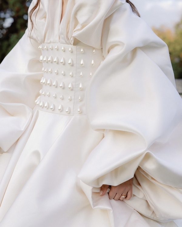 A Fashion Designer's Opulent Wedding in an Enchanting Parisian Château