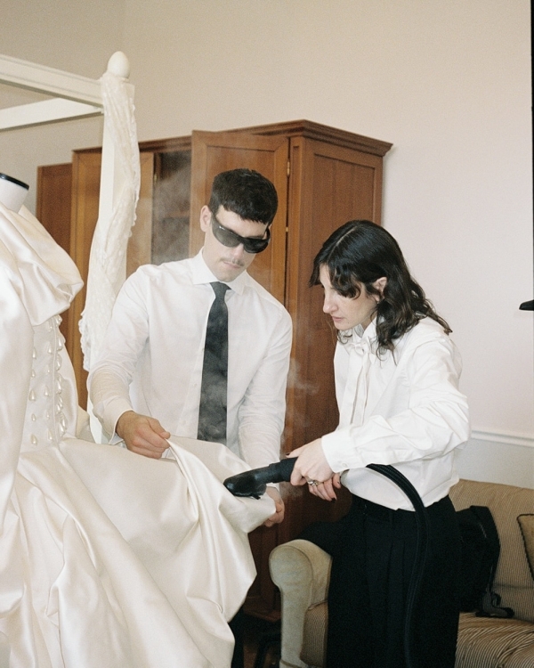 A Fashion Designer's Opulent Wedding in an Enchanting Parisian Château