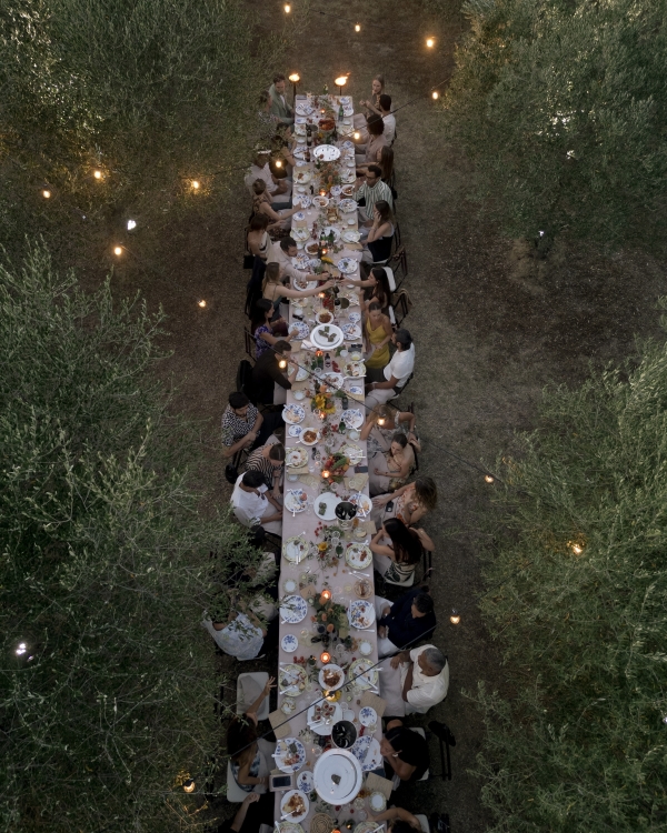 A Joyful Celebration in the Golden Rolling Hills of Tuscany