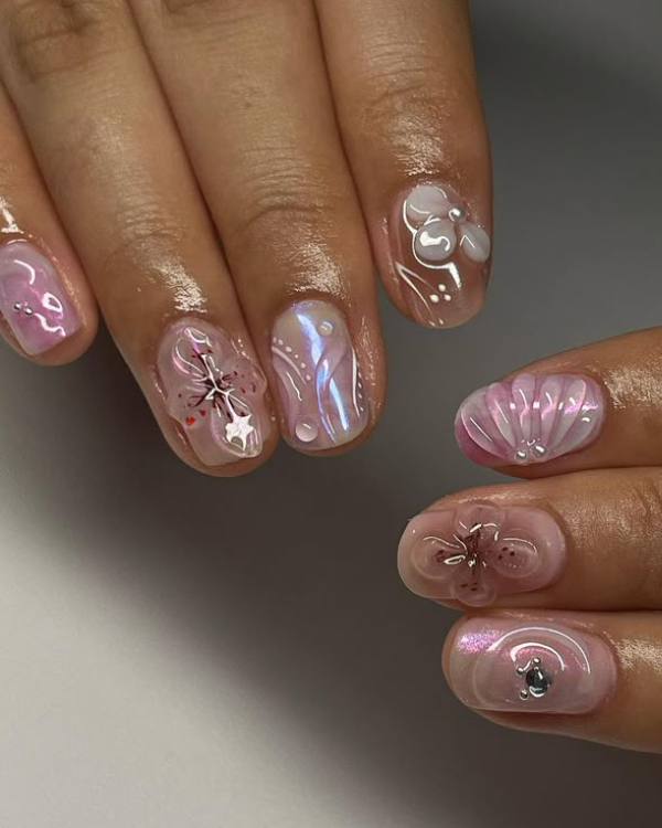 35 Unique Nail Art Designs to Elevate Your Wedding Look
