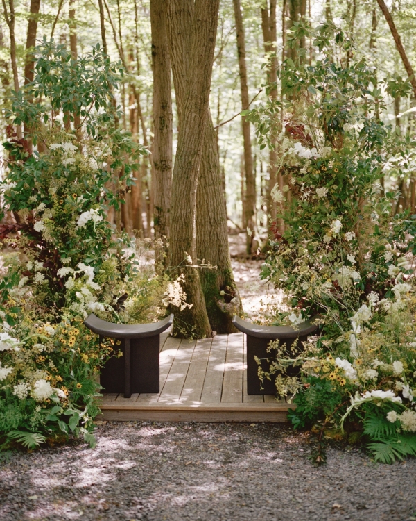 A Wild Woodland Wedding in Upstate New York