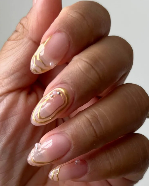 35 Unique Nail Art Designs to Elevate Your Wedding Look