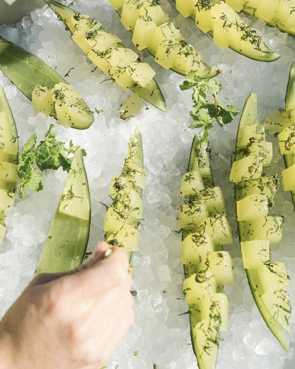 A Chic & Colorful Multi-Day Seaside Celebration in Spain