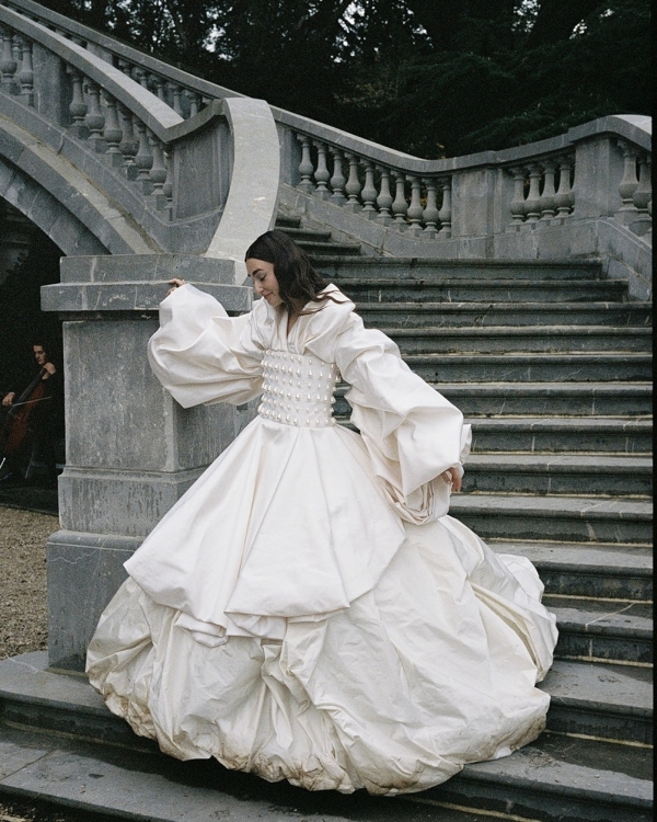 A Fashion Designer's Opulent Wedding in an Enchanting Parisian Château